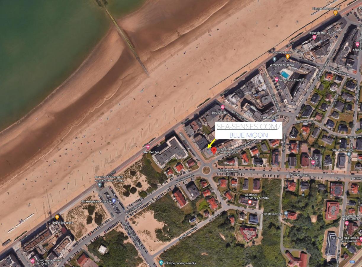 Sea-Senses Com/Blue Moon Apartman Koksijde Kültér fotó